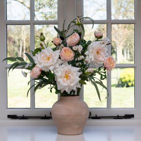 Reflex Rose & Fluffy Ranunculus Bouquet