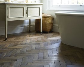 Broadleaf Worn Oak Vintage Parquet Flooring
