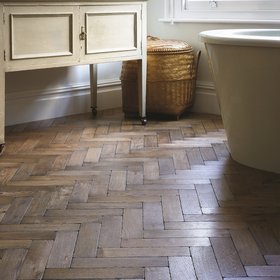 Broadleaf Worn Oak Vintage Parquet Flooring