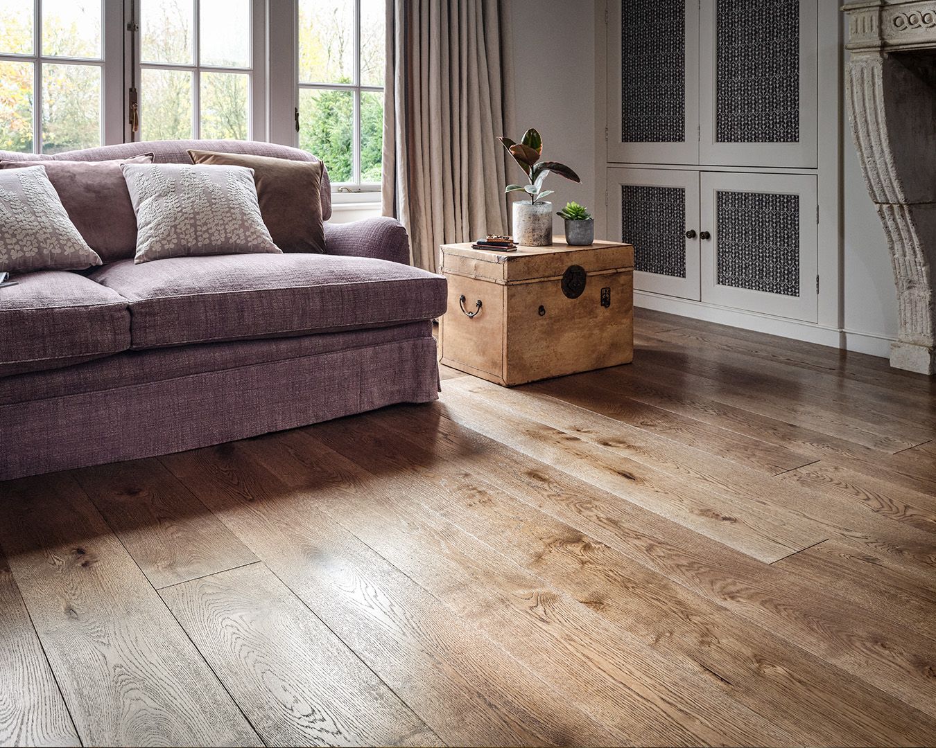 Broadleaf Malmesbury Oak Plank Flooring   In Situ Landscape