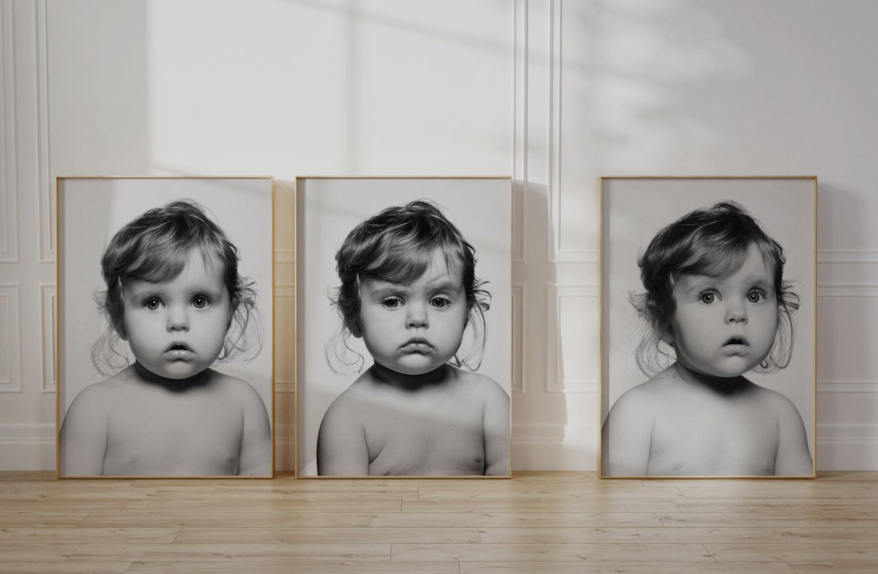 The Mooch, three portrait bespoke commission