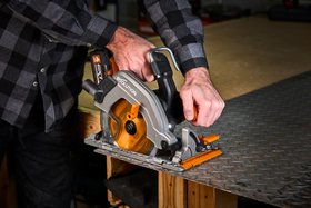 Evolution R185CCSX+ 185mm Circular Saw with TCT Multi-Material Cutting Blade