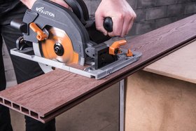 Evolution R185CCSX+ 185mm Circular Saw with TCT Multi-Material Cutting Blade