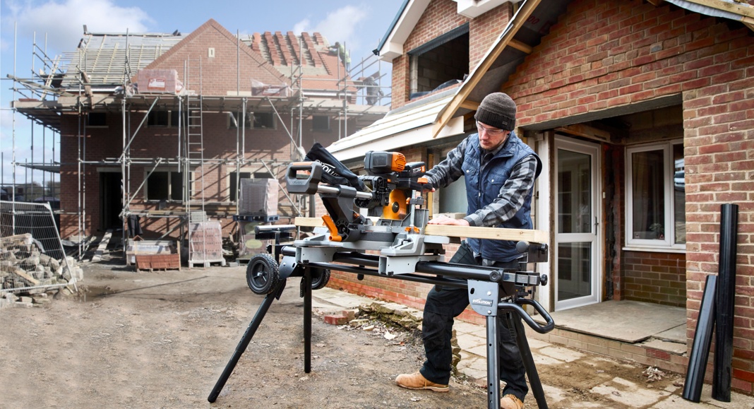 Evolution Cordless R255SMS-DB-Li 255mm 36V Double Bevel Mitre Saw