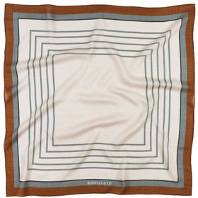 Rust & Teal Geometric Bandana