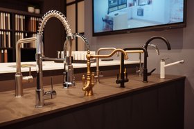 Tap bar at KUBE Kitchens Chester
