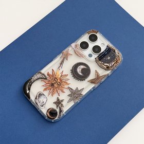 Clear Phone Case - Celestial