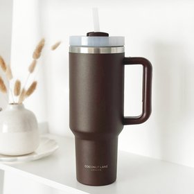 Stainless Steel Tumbler - Chocolate
