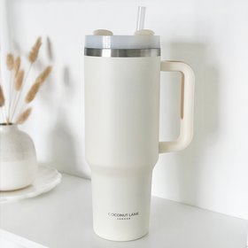 Stainless Steel Tumbler - Milky Coconut