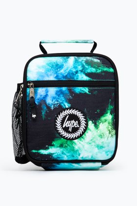 Hype Blue & Green Chalk Dust Lunch Box