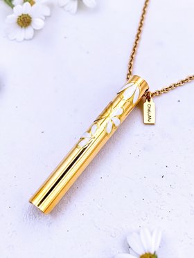 Gold Daisy Anxiety Relief Necklace