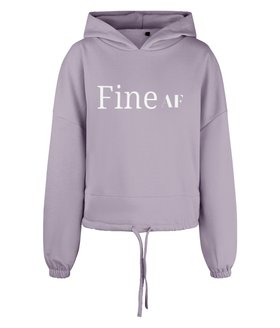 Fine Af Hoodie by ChaLuMu in Lilac