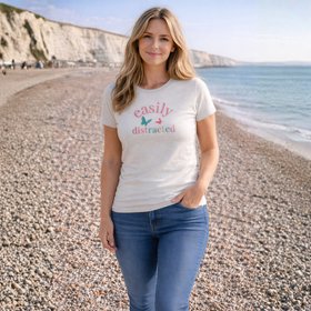 Easily Distracted Tee by ChaLuMu