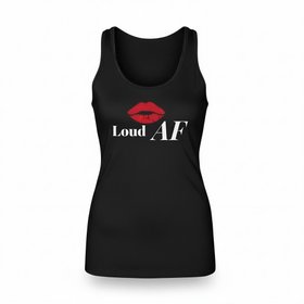 Loud Af Vest Top by ChaLuMu