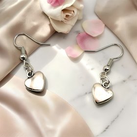 Rustic Heart Earrings By ChaLuMu