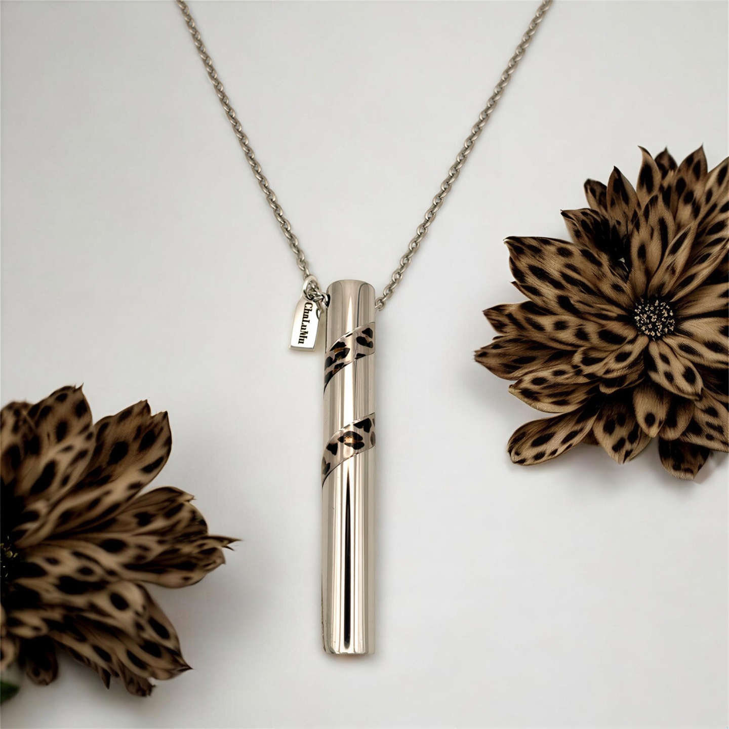 Moon Leopard Anxiety Necklace