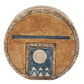 Troika Pottery Disc Vase