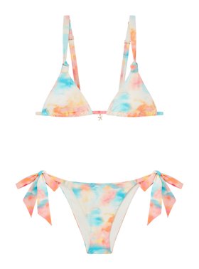 Seychelles Triangle Bikini Top £30.00 Sizes 6 18 And Seychelles Tie Side Brief Bikini Bottoms £20.00 Sizes 6 18 In Pink Mix