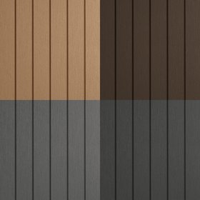 Premium European Composite Decking Sample Pack in Light Brown, Dark Brown, Grey & Dark Grey