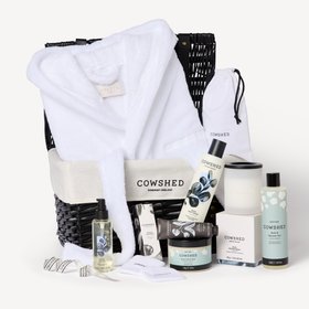 THE LOOK AFTER MUM HAMPER WHITE ROBE