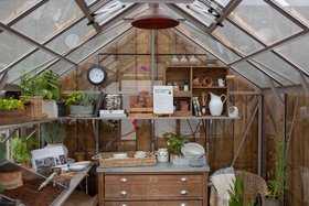 Rhino Premium Greenhouse 8 x 10 Clay Grey