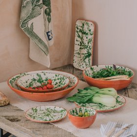 Green Splash Serveware Collection, from £12.95
