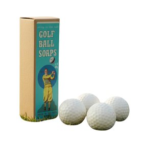 Set of Four Golf Ball Soaps