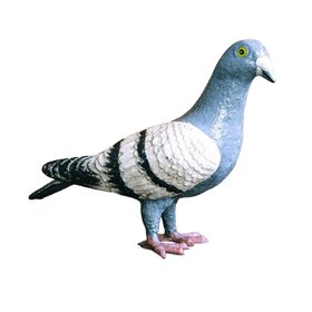 Cast Iron Pigeon Figure