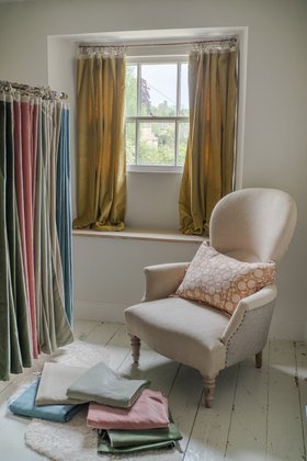 Velvet Curtains (from £155)