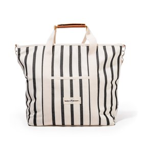 Black Stripe Cooler Tote Bag
