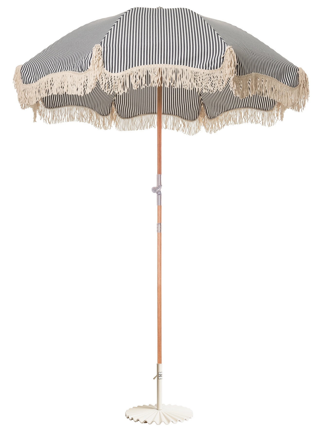 Salcombe Navy Stripe Parasol