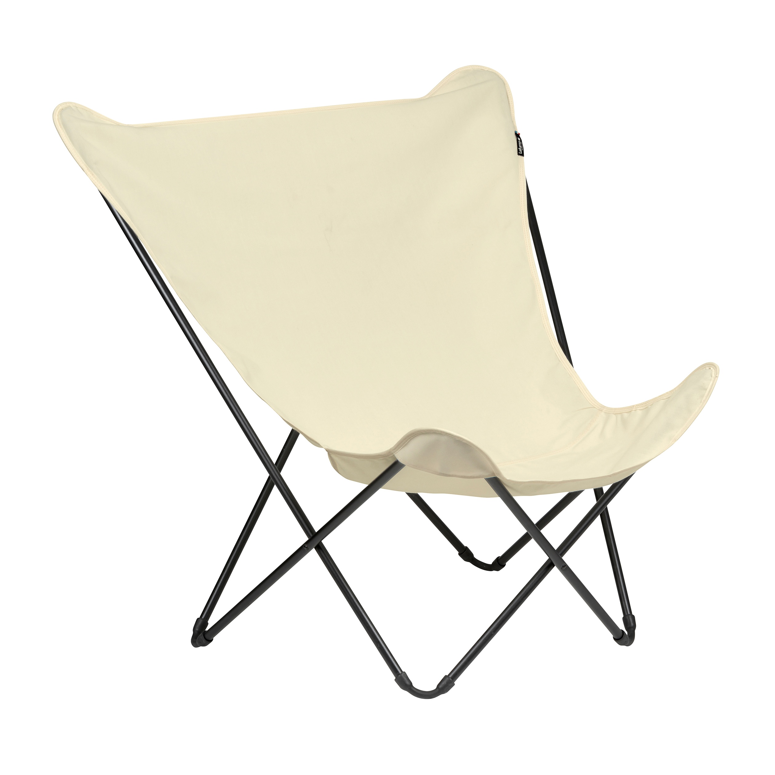 Ecru Pop-Up Butterfly Garden Chair