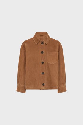 Suede overshirt - TANAEL