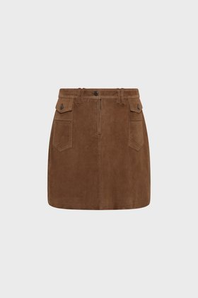 Suede mini skirt - JEMIMA