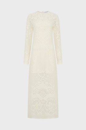 Long lace dress - RIYANE