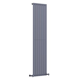 Toasty Radiance Anthracite Flat Panel Vertical Radiator