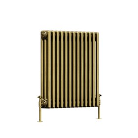 Toasty Ardleigh Antique Brass Horizontal Column Radiator