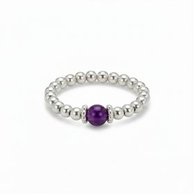 Amethyst Gemstone Ring