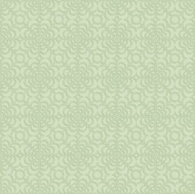 RHS Dandy Floral Sage Wallpaper