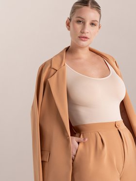 Shapermint Essentials All Day Every Day Short Sleeve Bodysuit