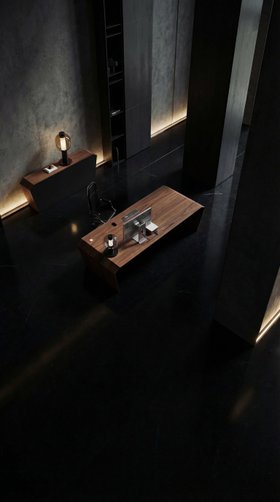 Schreibtisch mit Schublade