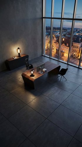 Schreibtisch mit Schublade