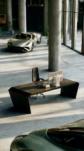 Schreibtisch mit Schublade