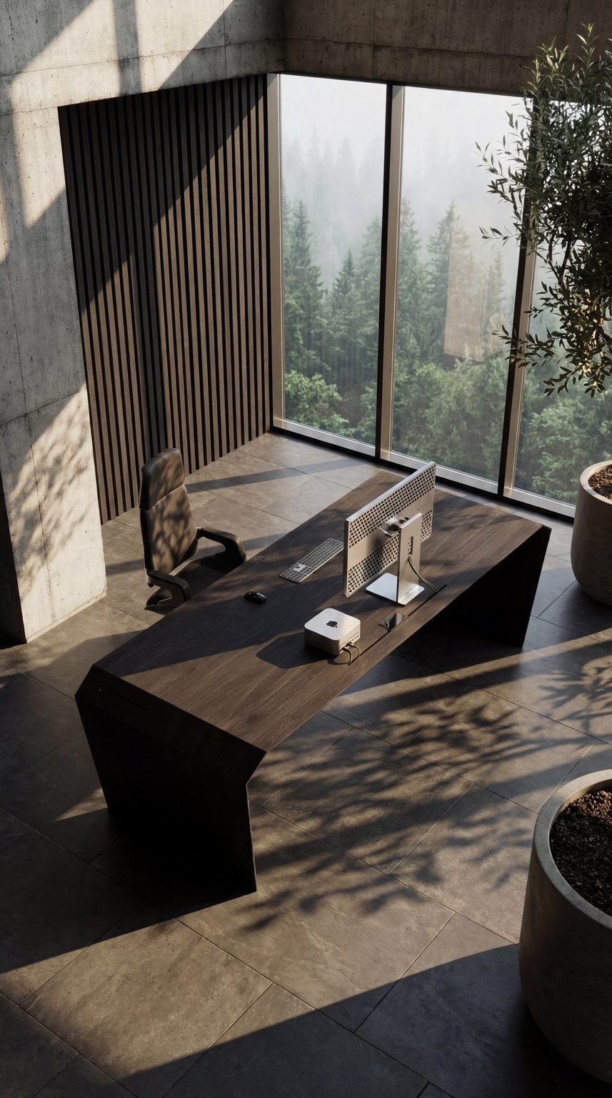 Schreibtisch mit Schublade