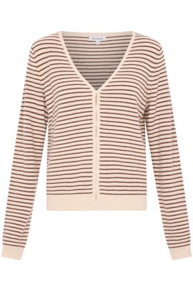 Stripe Button Cardigan