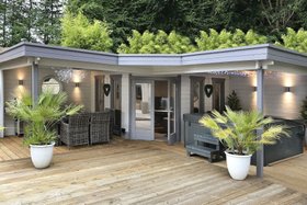 Jutka Log Cabin 6.8m x 6.8m