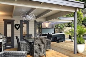 Jutka Log Cabin 6.78m x 6.78m
