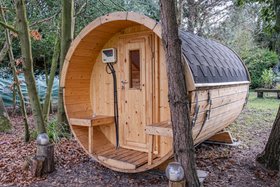 Anio sauna barrel – Ø 1.9 x 2.5m – 42mm logs