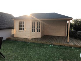 Jannie Corner Log Cabin 3 x 5.8m
