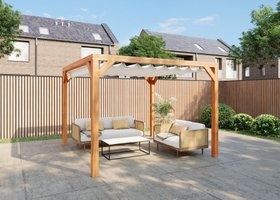 Treated Wooden Pergola ( For Retractable Awnings)